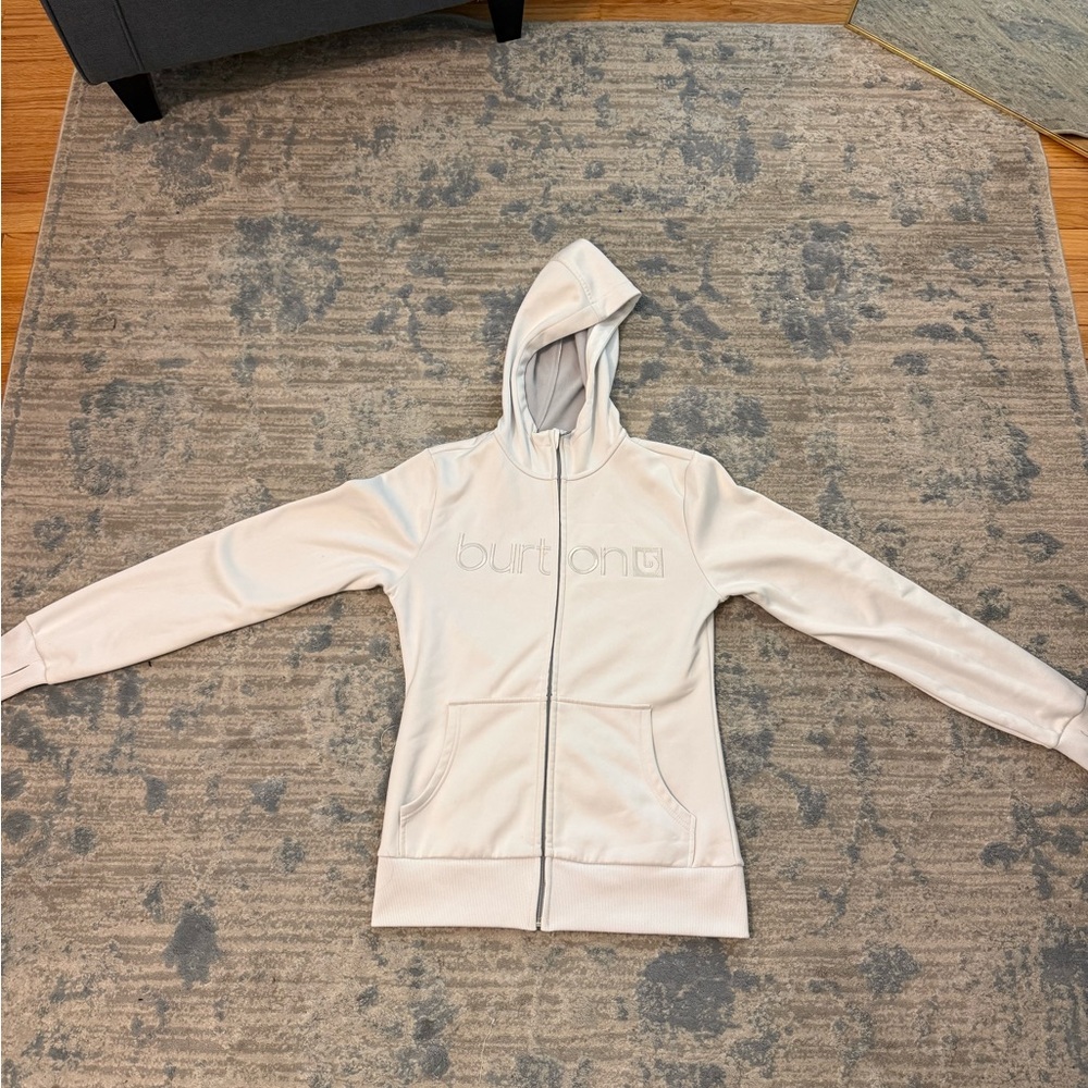 BURTON size small zip up hoodie